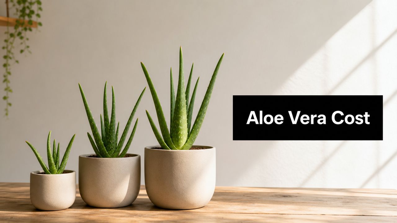 Aloe Vera Plant Cost: A 2026 Buyer's Guide