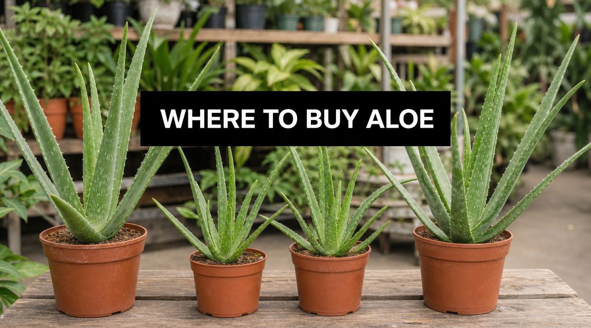 Aloe Vera Plants Where to Buy: Top Sources & Tips