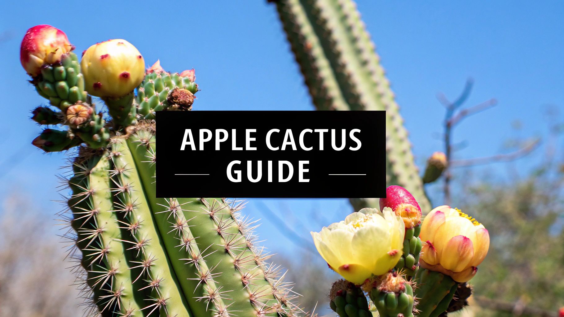 A Complete Guide to Growing the Apple Cactus