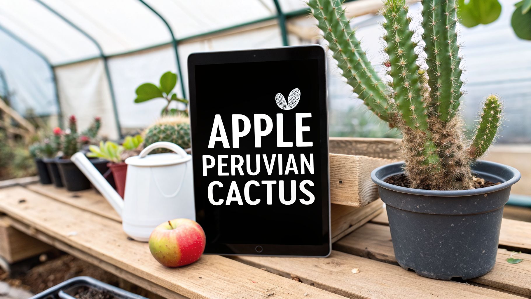 Apple Peruvian Cactus: Grow, Care, and Harvest apple peruvian cactus