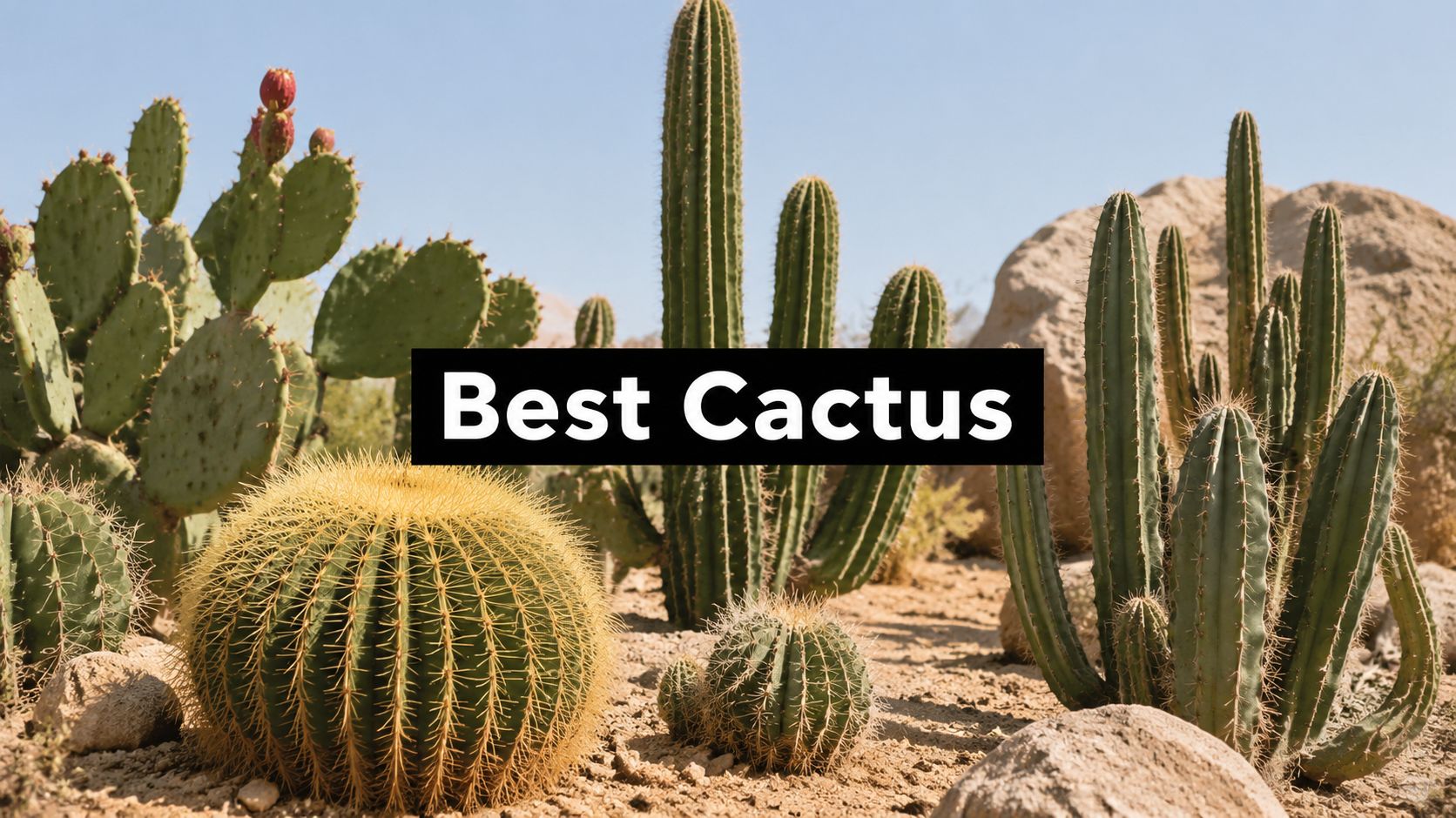Best Cactus for Desert Landscaping: A Buyer's Guide