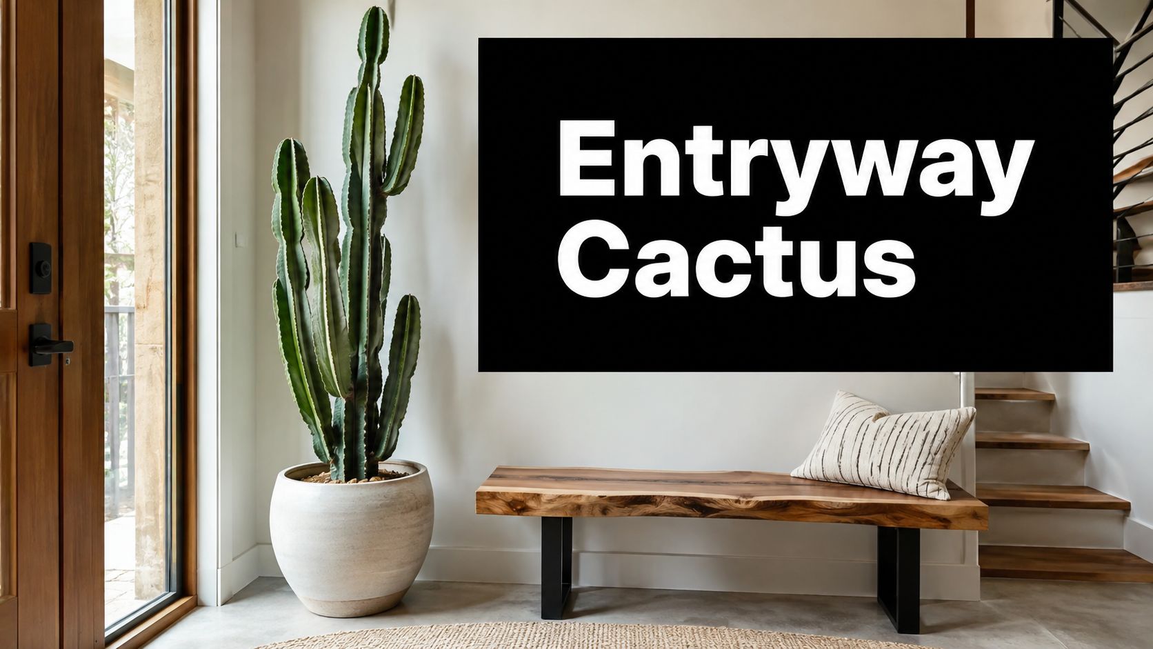 Best Large Cactus for an Entryway: Top Picks and Buyer Guide