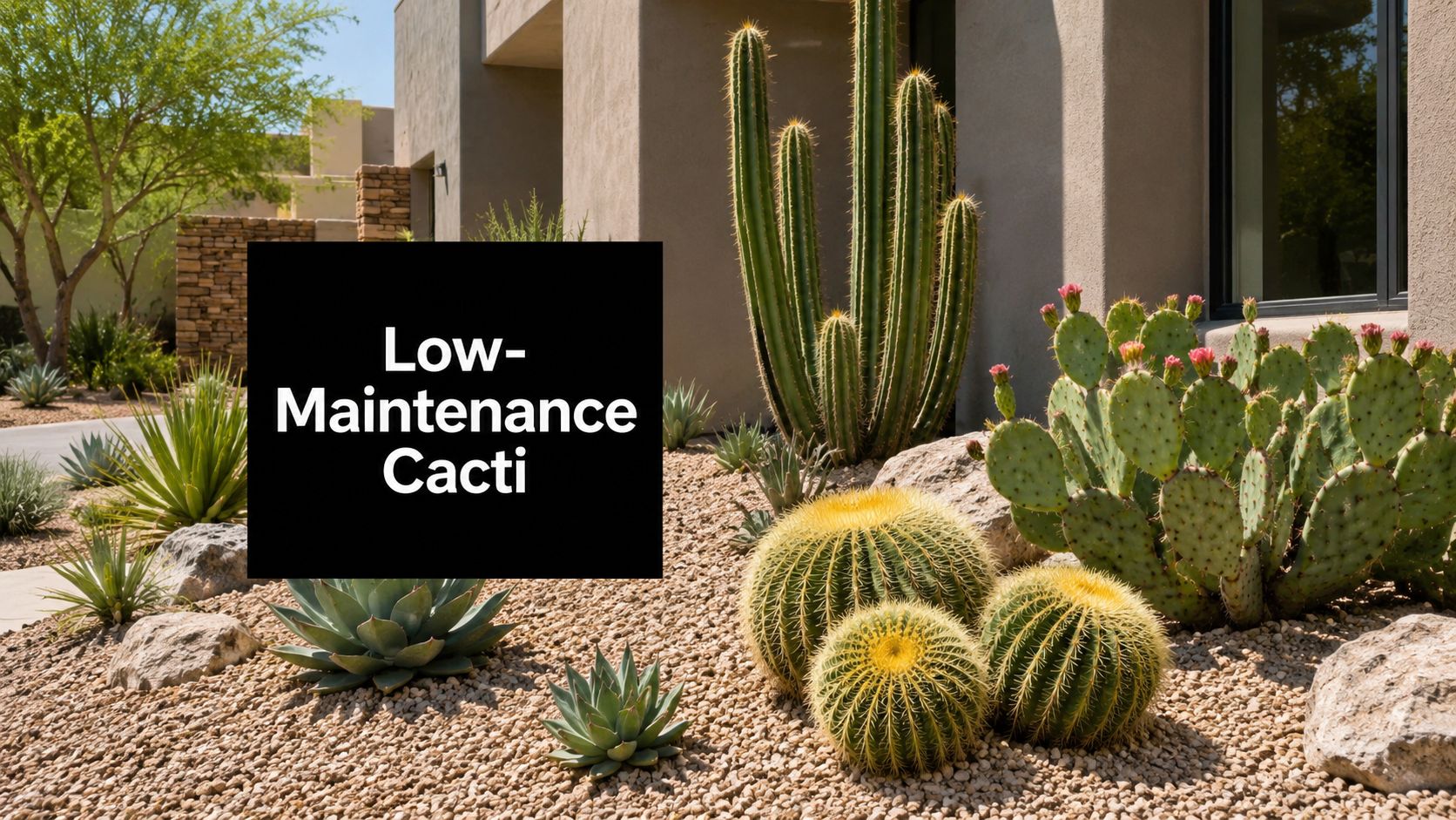 Best Low Maintenance Cactus for Landscaping in 2026