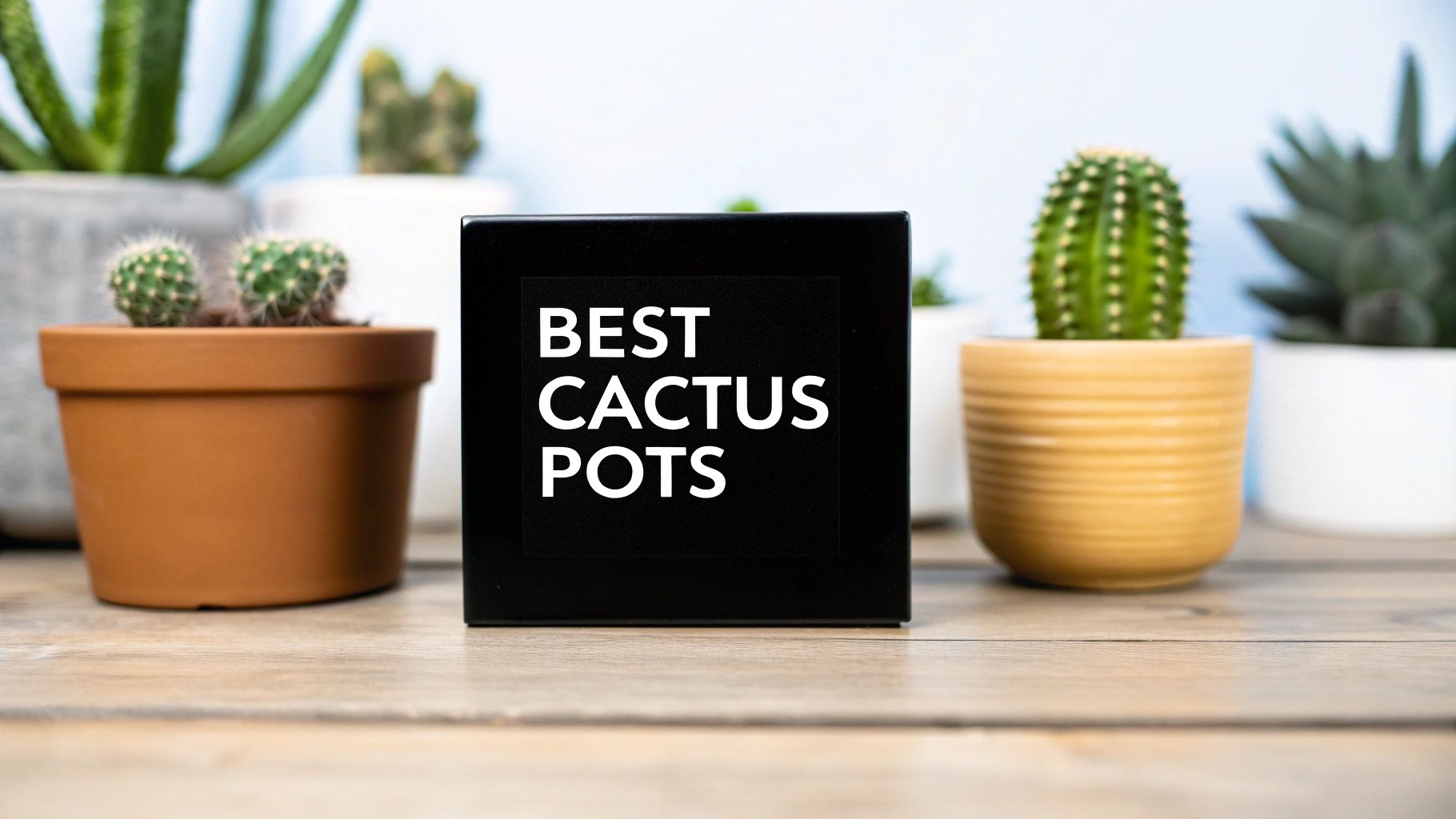 Choosing the Best Pots for Cactus Health and Growth