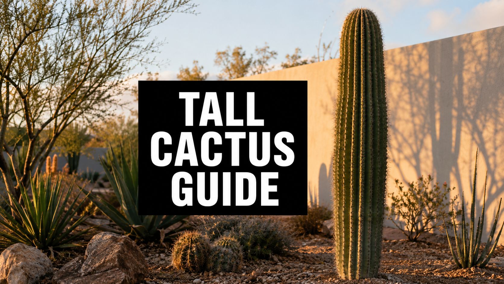 Best Tall Cactus for Landscaping: Key Species