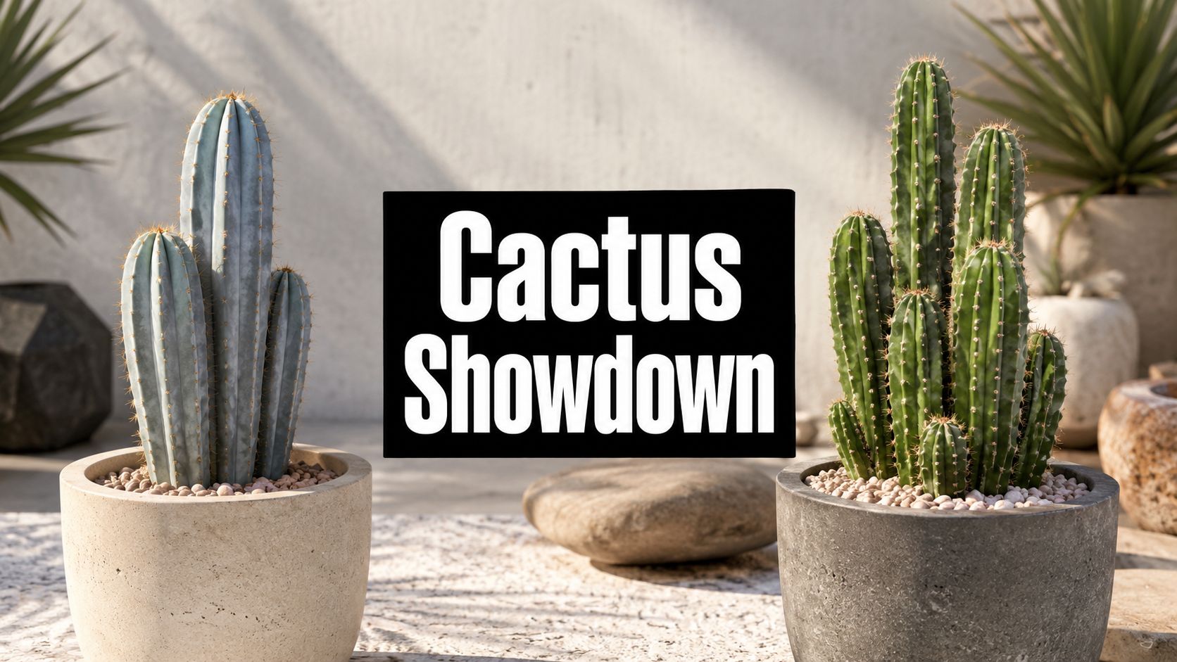 Blue Flame Cactus vs Peruvian Apple Cactus: A Buyer's Guide