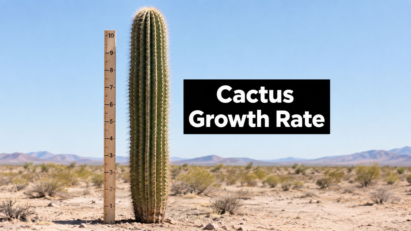 Cactus Growth Rate: What to Expect for Your Large Specimen