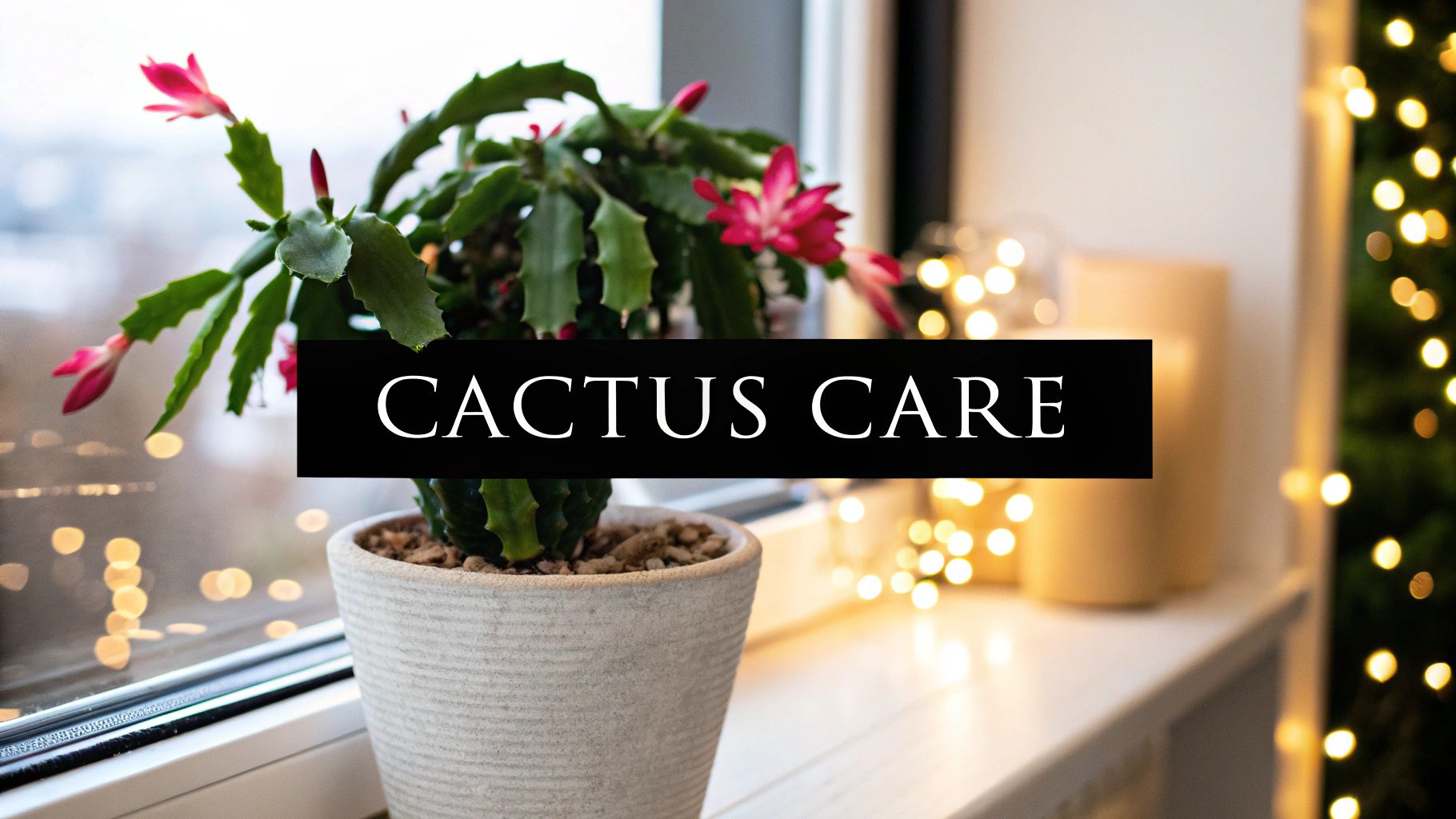 Mastering the Care of a Christmas Cactus for Stunning Holiday Blooms
