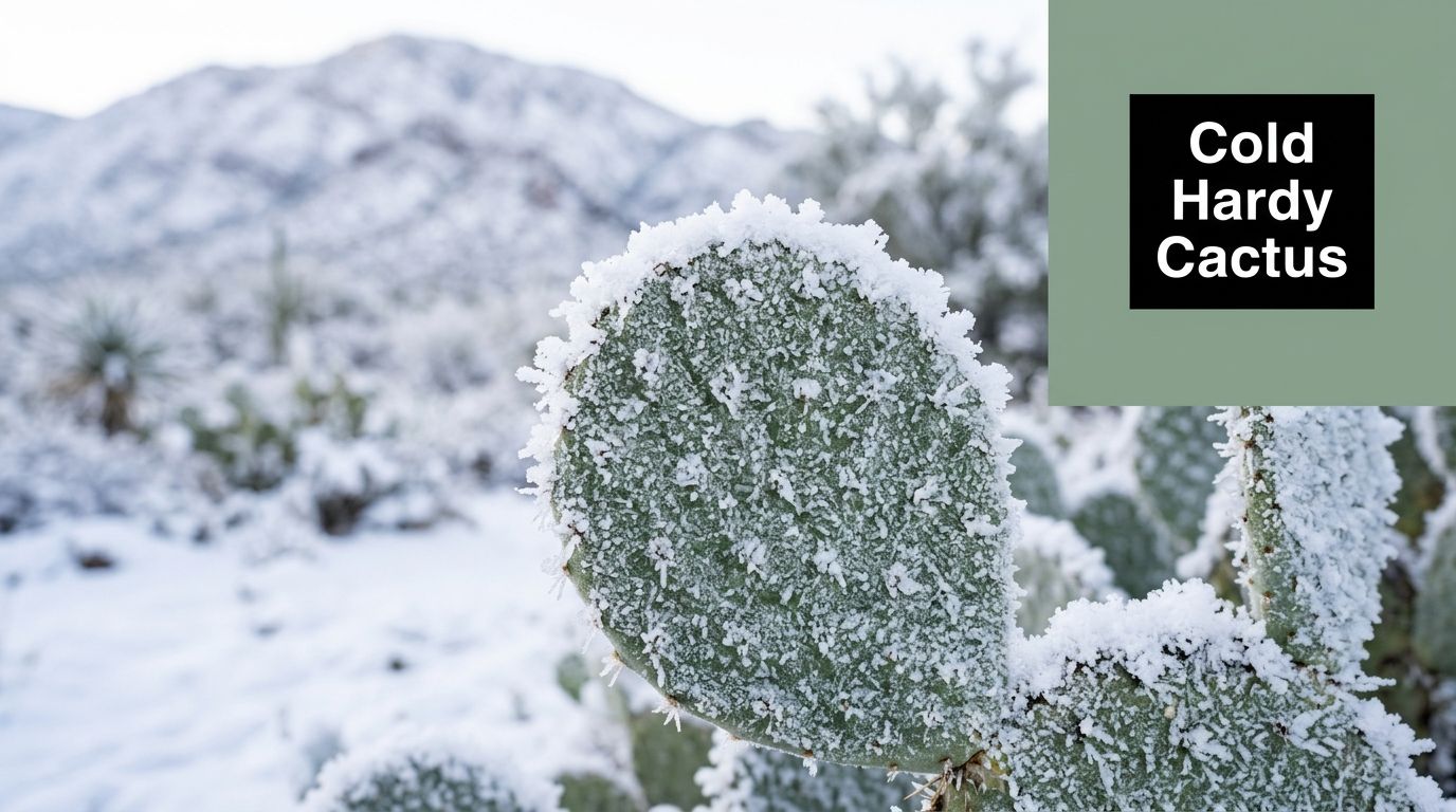 Cold Hardy Cactus: A Gardener's Survival Guide