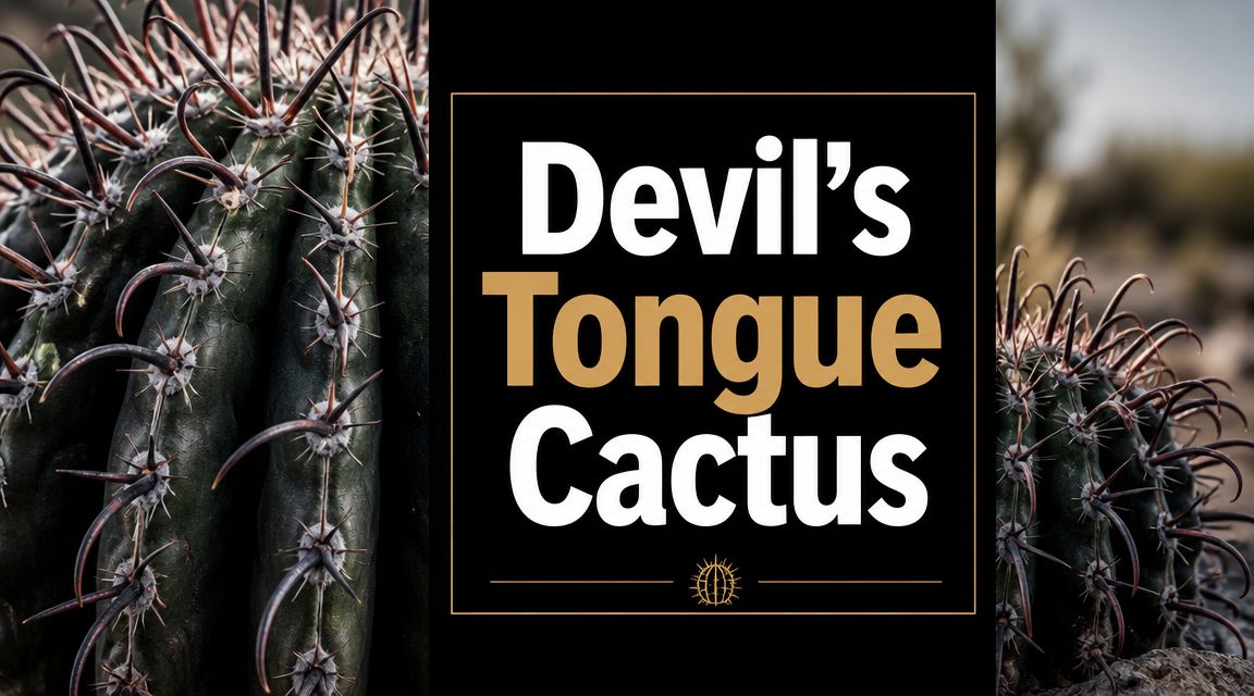 Unlock the Secrets of Devil's Tongue Cactus