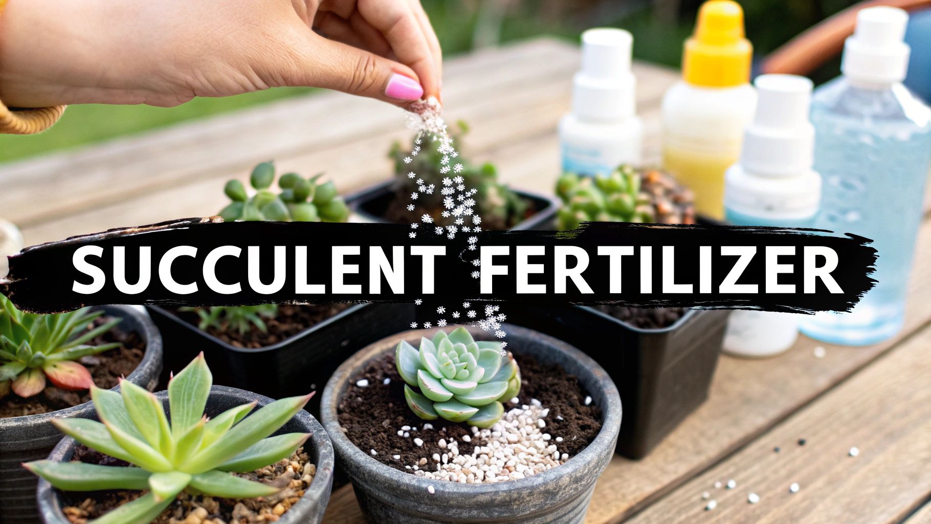 The Best Fertilizer for Succulents