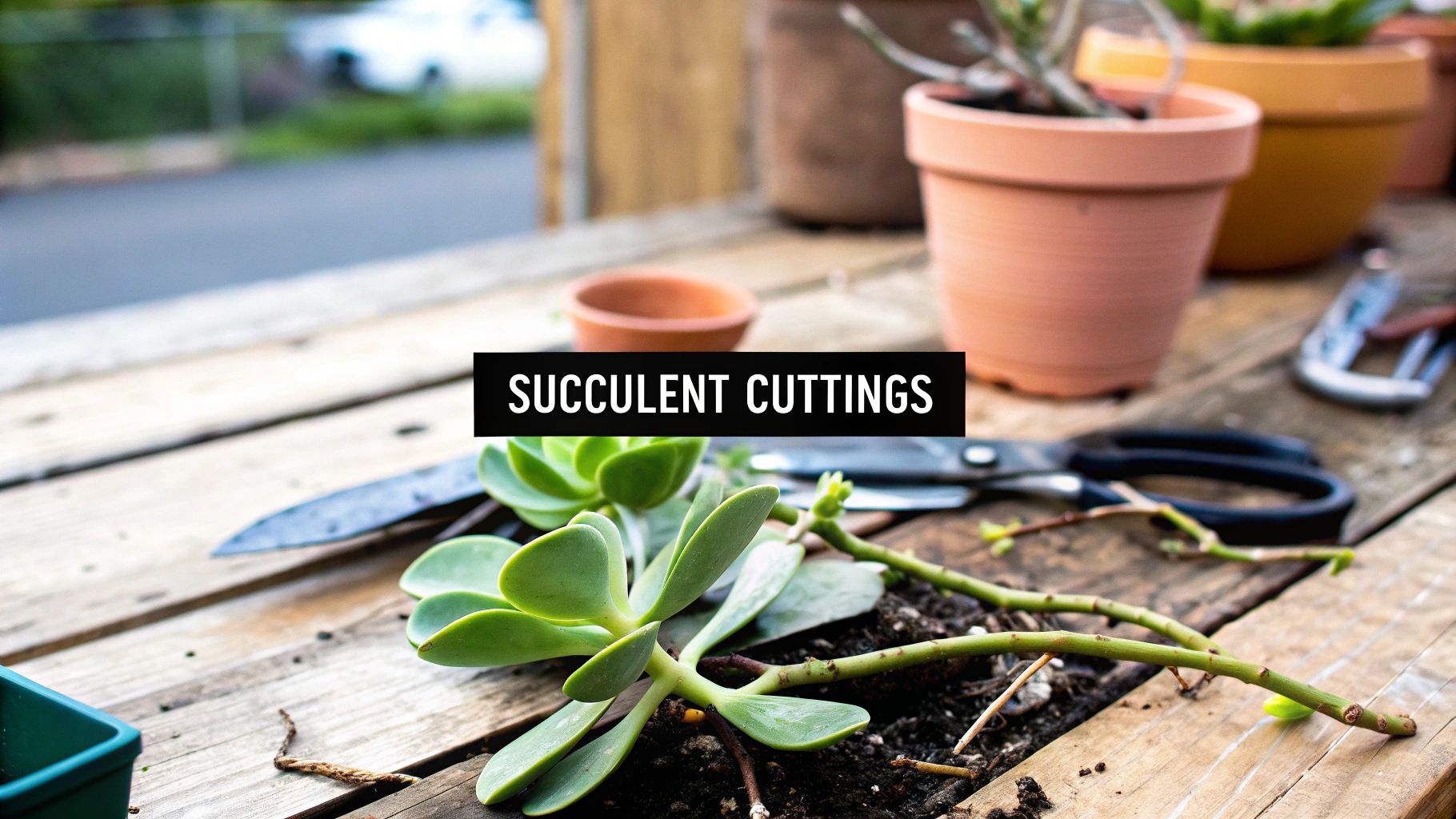 Growing succulents from cuttings: Easy propagation guide