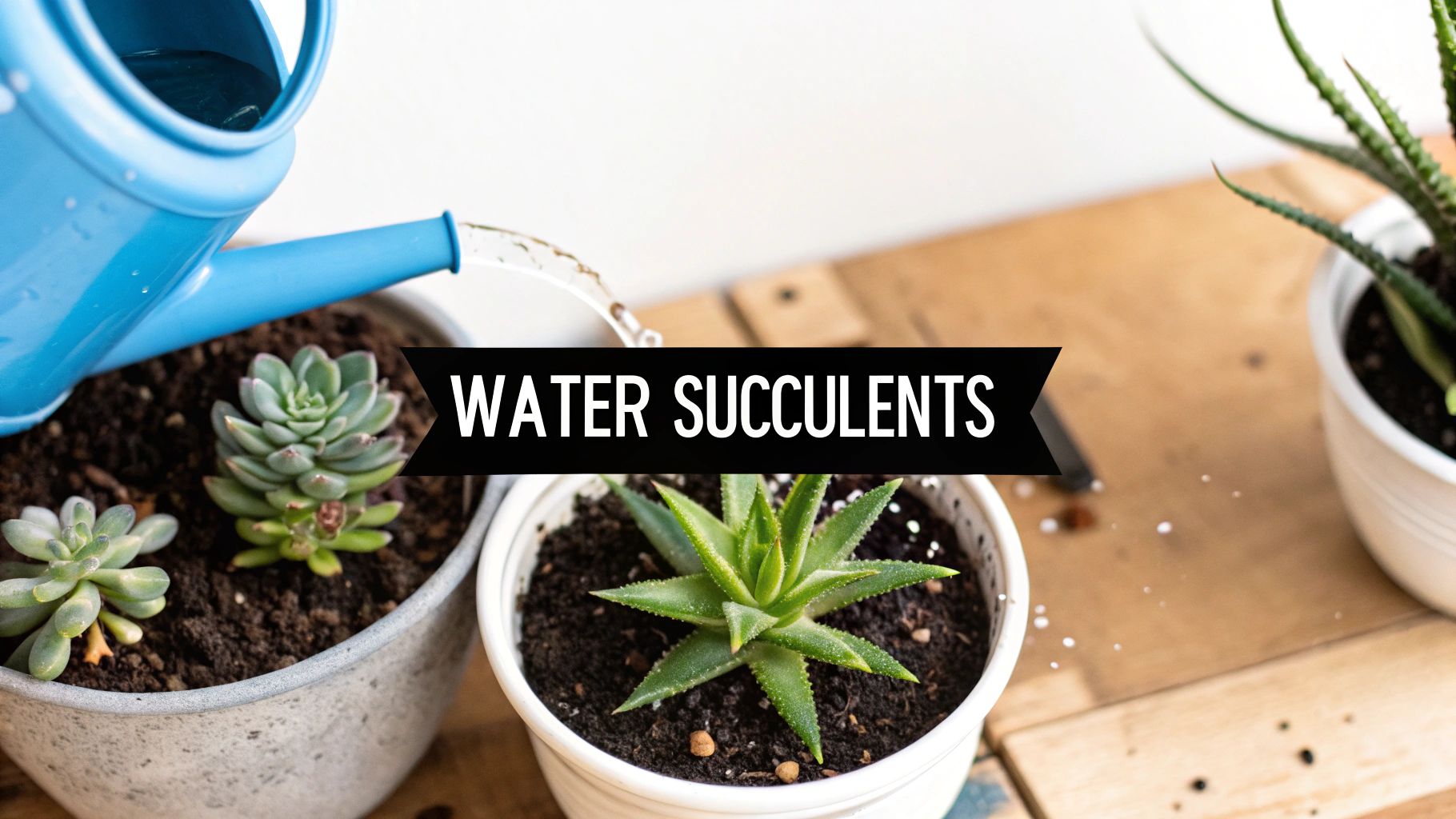 How to Water Succulents for Perfect Growth