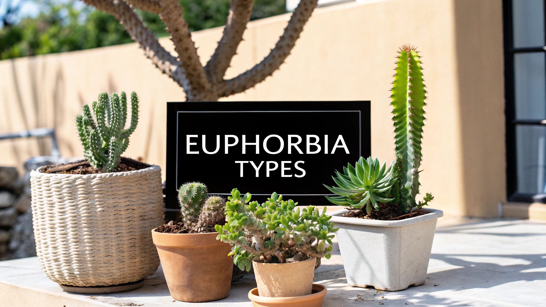 Discover the Types of Euphorbia Cactus: A Complete Guide