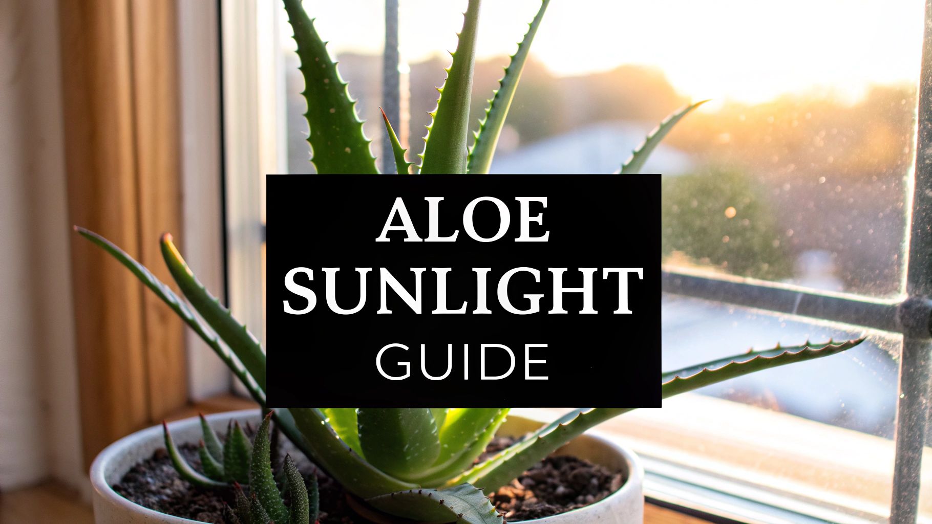 Aloe Plant Sunlight Your Guide to Happy Plants