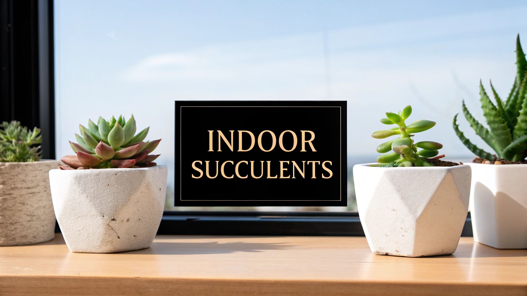 A Guide to Types of Indoor Succulents