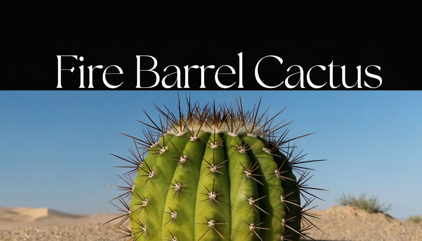 Fire Barrel Cactus: A Complete Grower's Guide