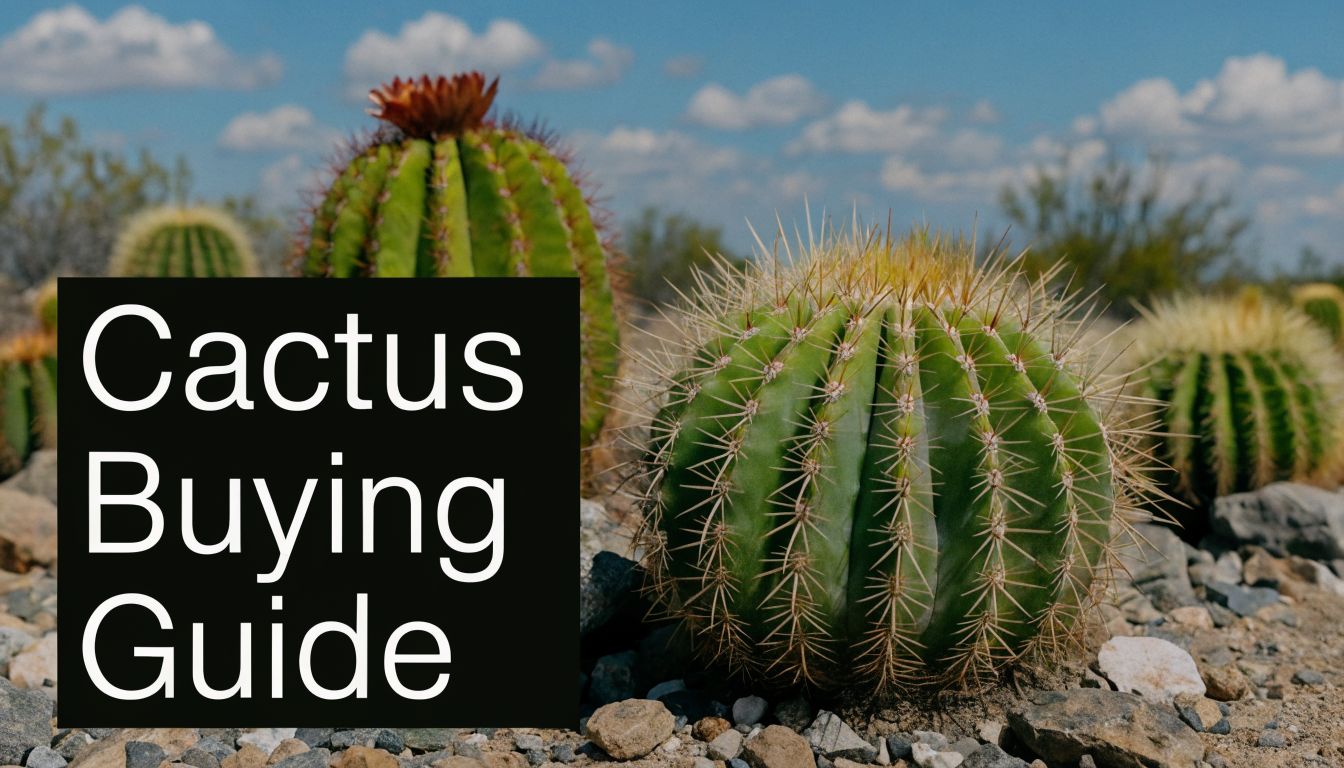 Fire Barrel Cactus for Sale: Expert Buying Guide