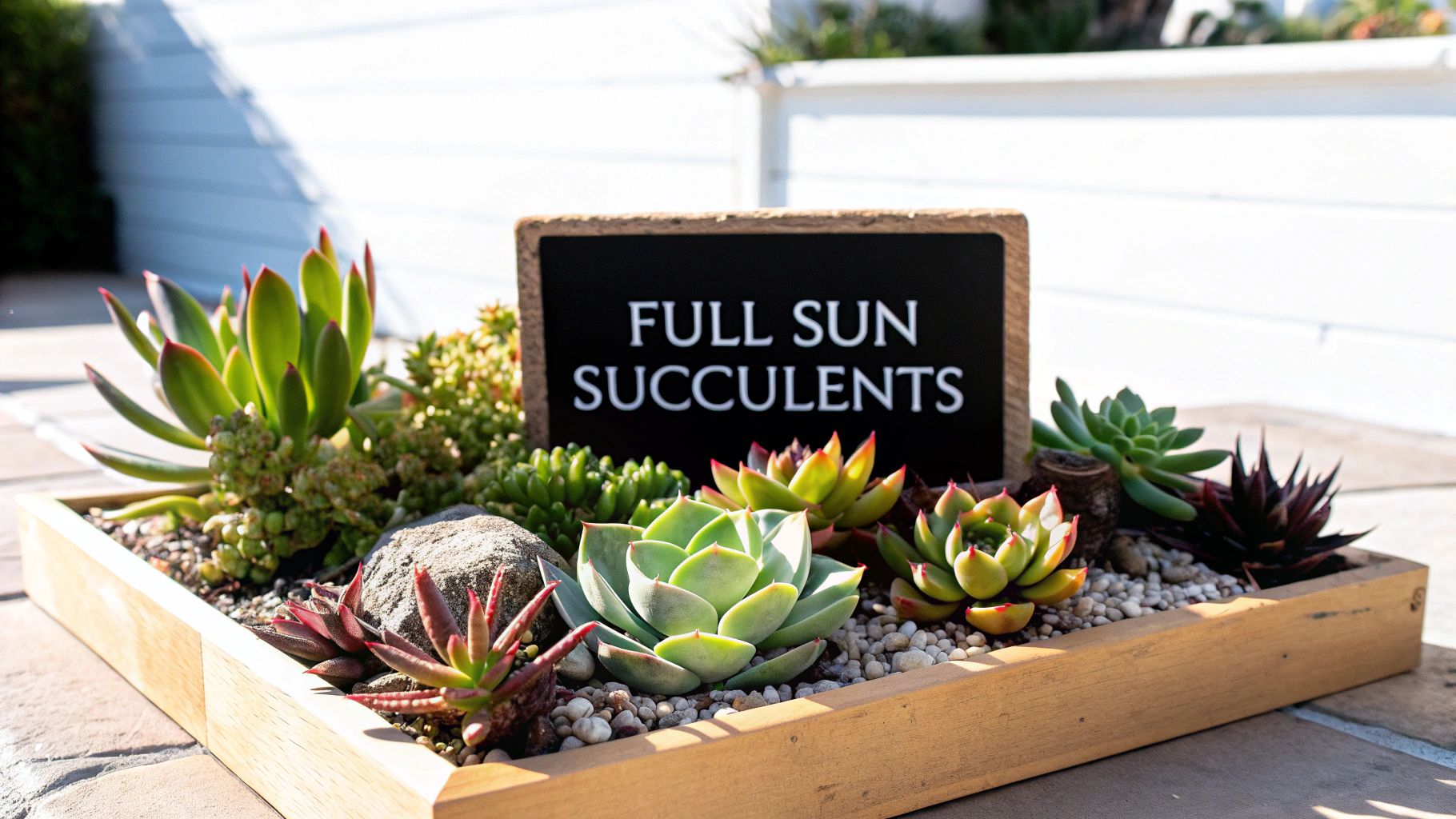 Your Guide to Full Sun Succulent Plants