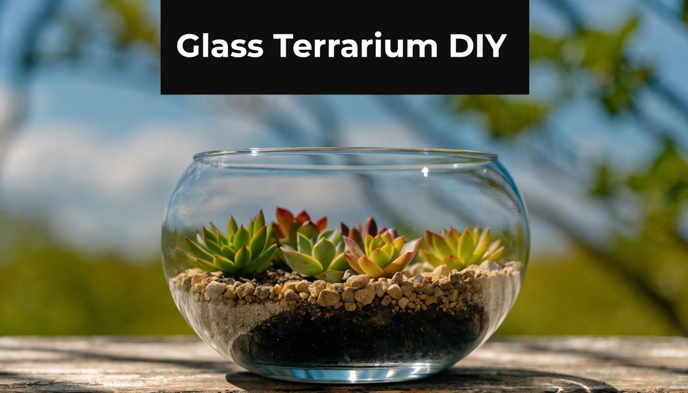 How to Build a Glass Terrarium Bowl