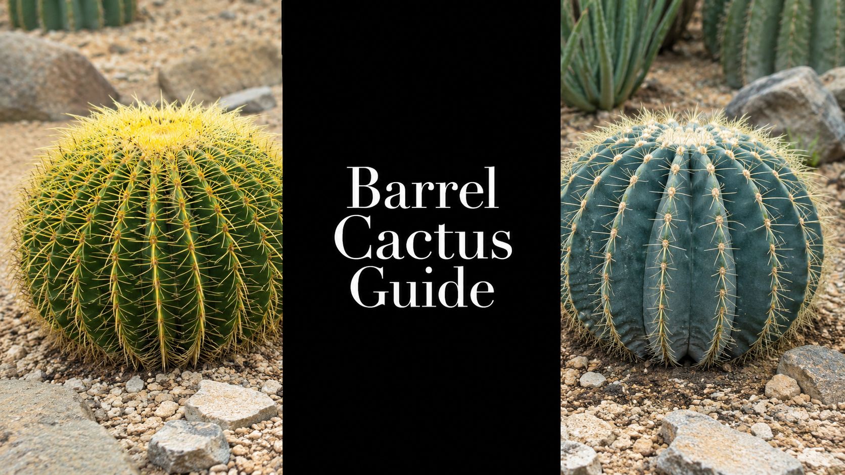 Golden Barrel Cactus vs Blue Barrel Cactus Buying Guide