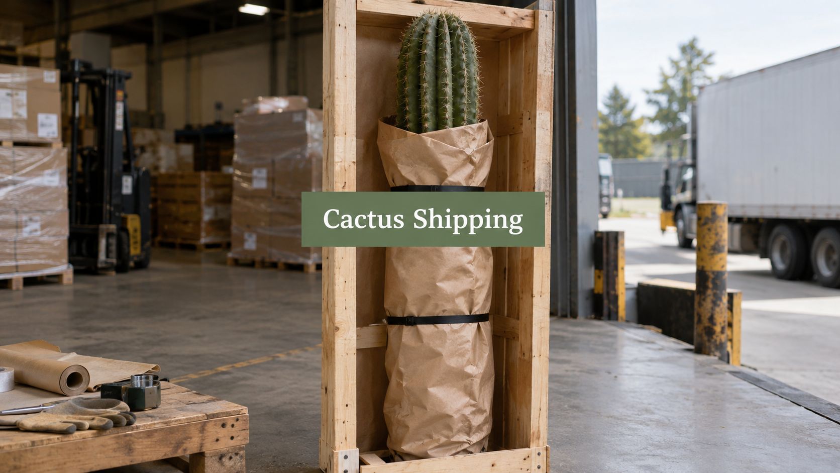 How Large Cactus Plants Are Shipped Safely to Your Door