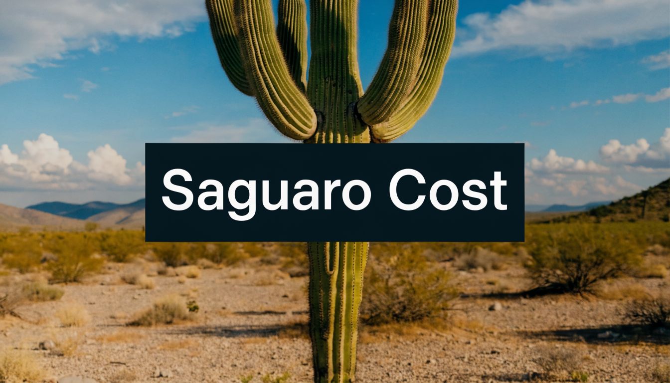 How Much Does a Saguaro Cactus Cost?