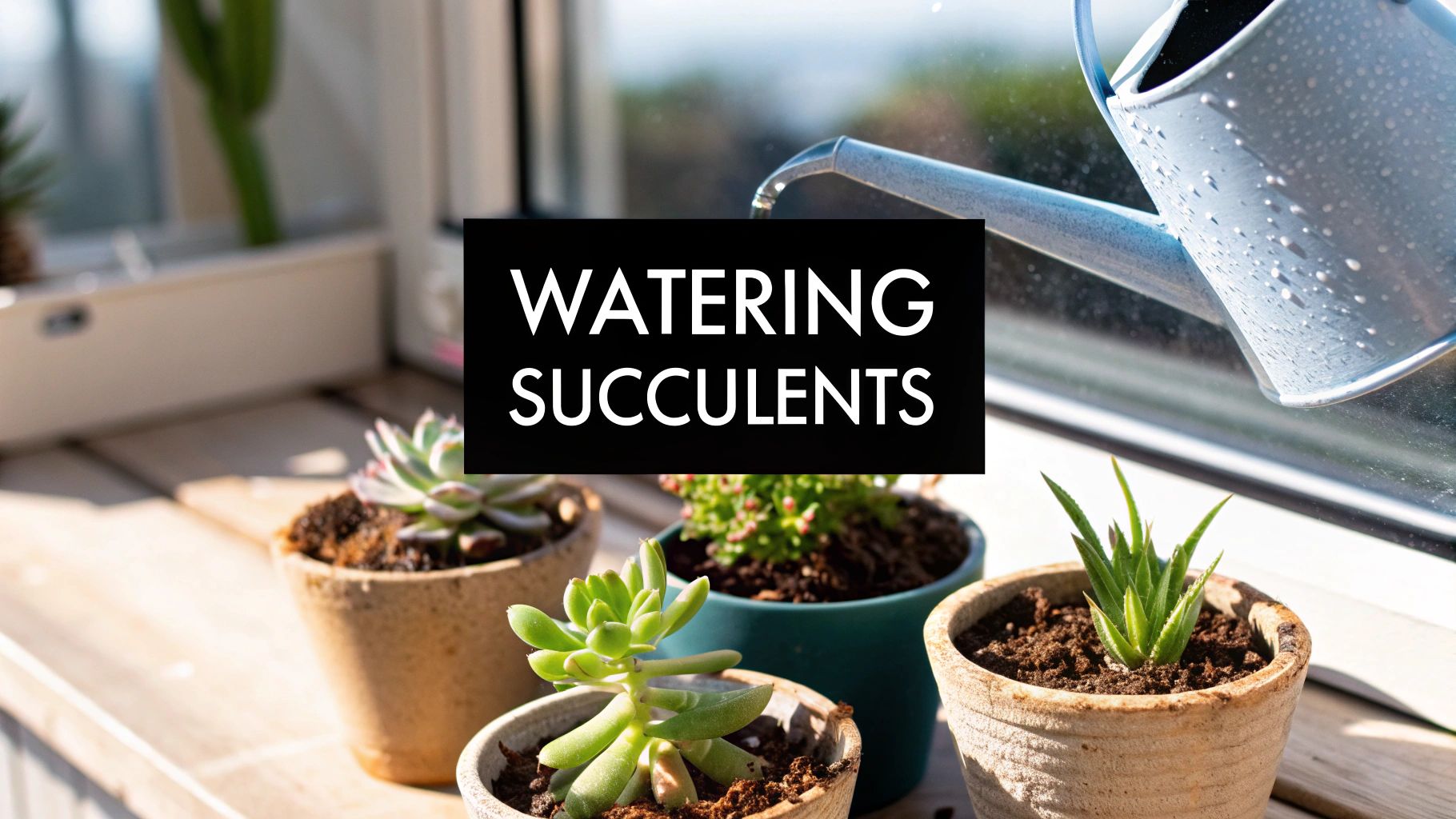 How Much to Water Succulents A Guide to Thriving Plants