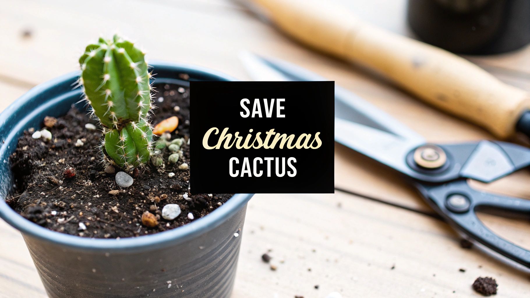 A Practical Guide on How to Save a Christmas Cactus