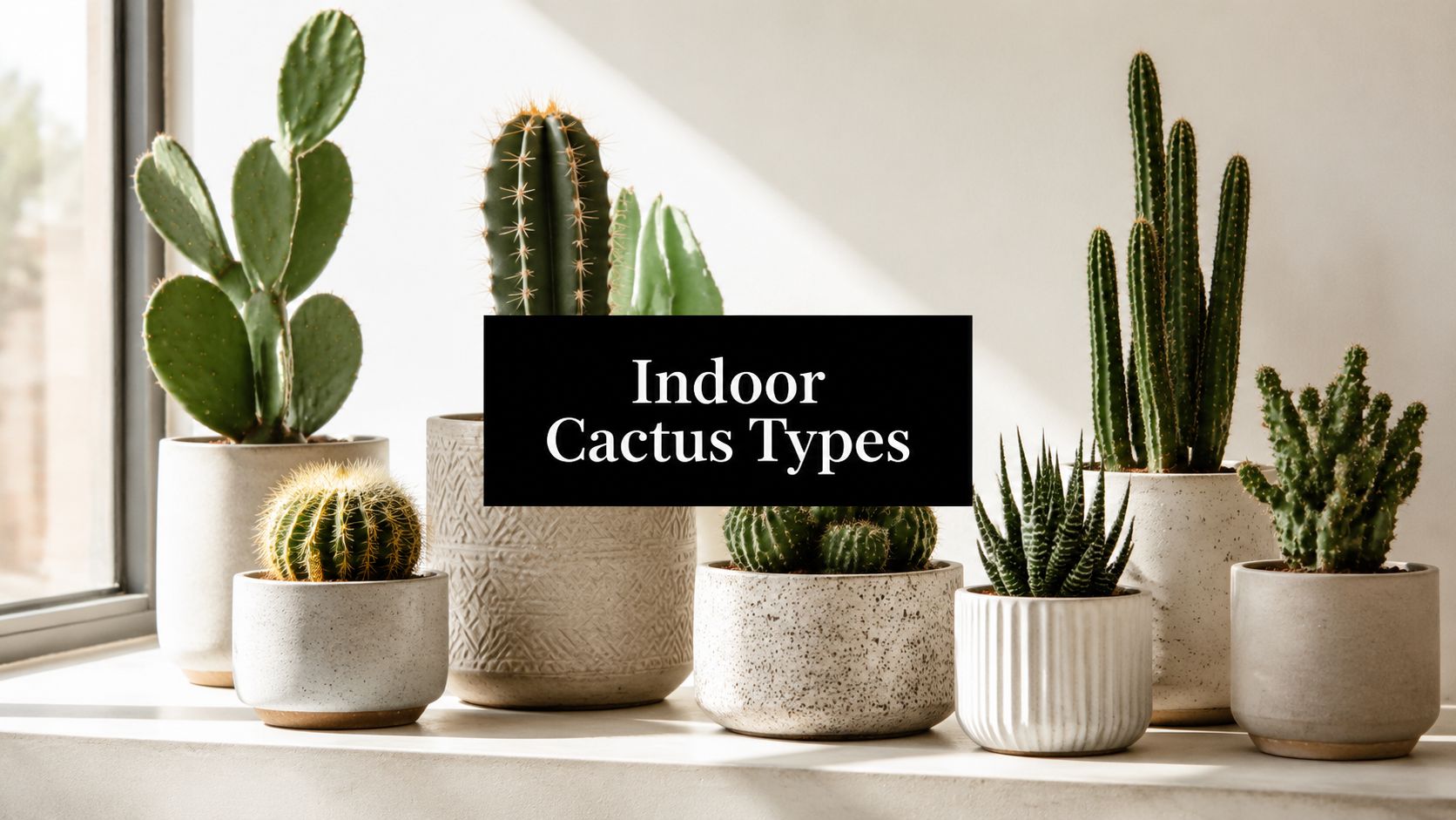 Indoor Cactus Plants Types: A Beginner's Guide for 2026