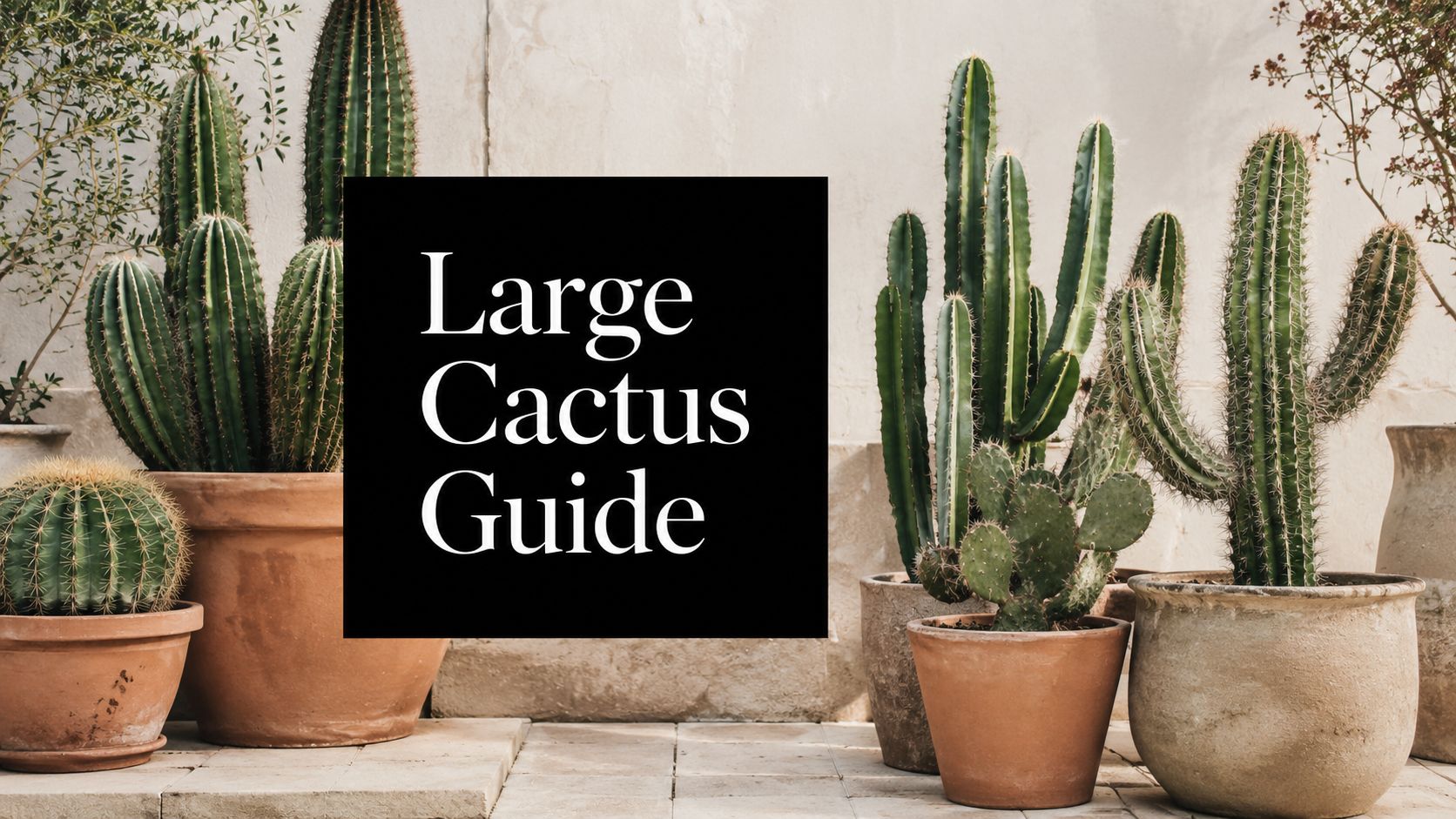 Large Cactus Plants for Sale: A Smart Buyer's Guide