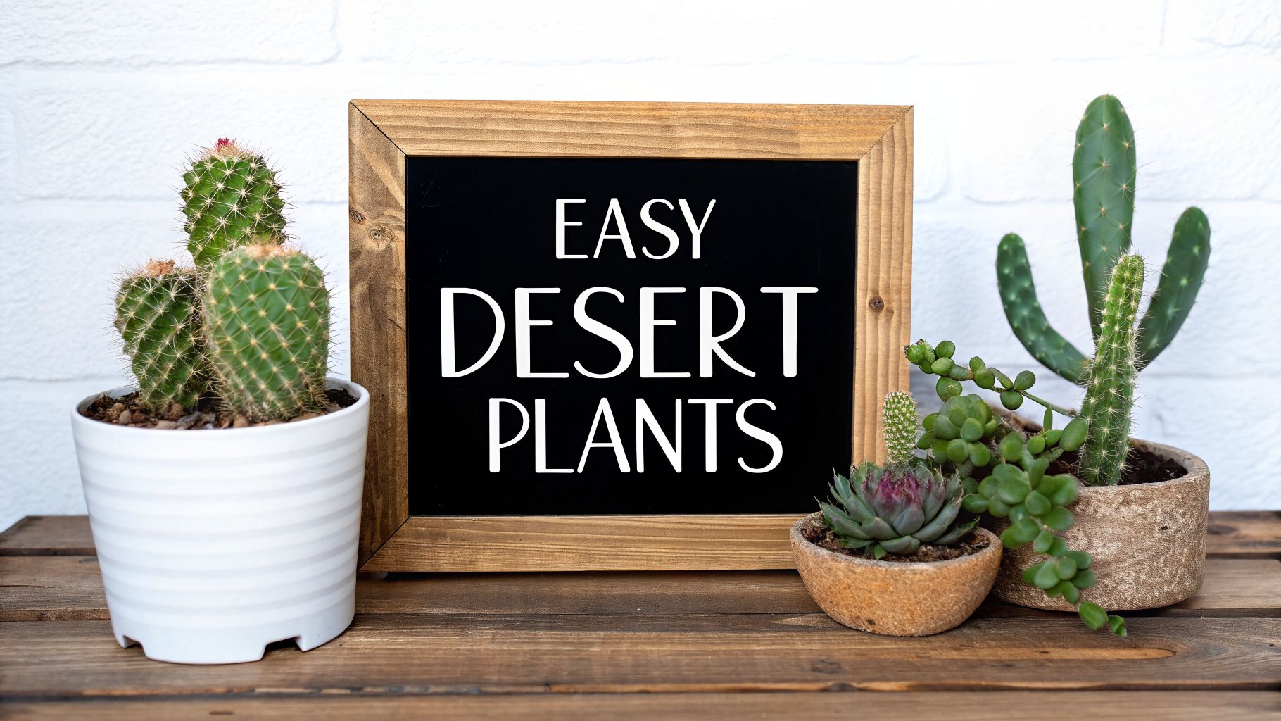 A Guide to Low Maintenance Desert Plants for Your Home