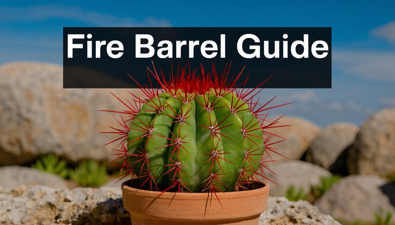 Mexican Fire Barrel Cactus: Complete Care & Buying Guide