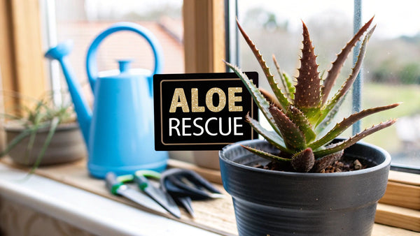 Why my aloe vera plant is turning brown: Causes and quick revival tips -  The Cactus Outlet