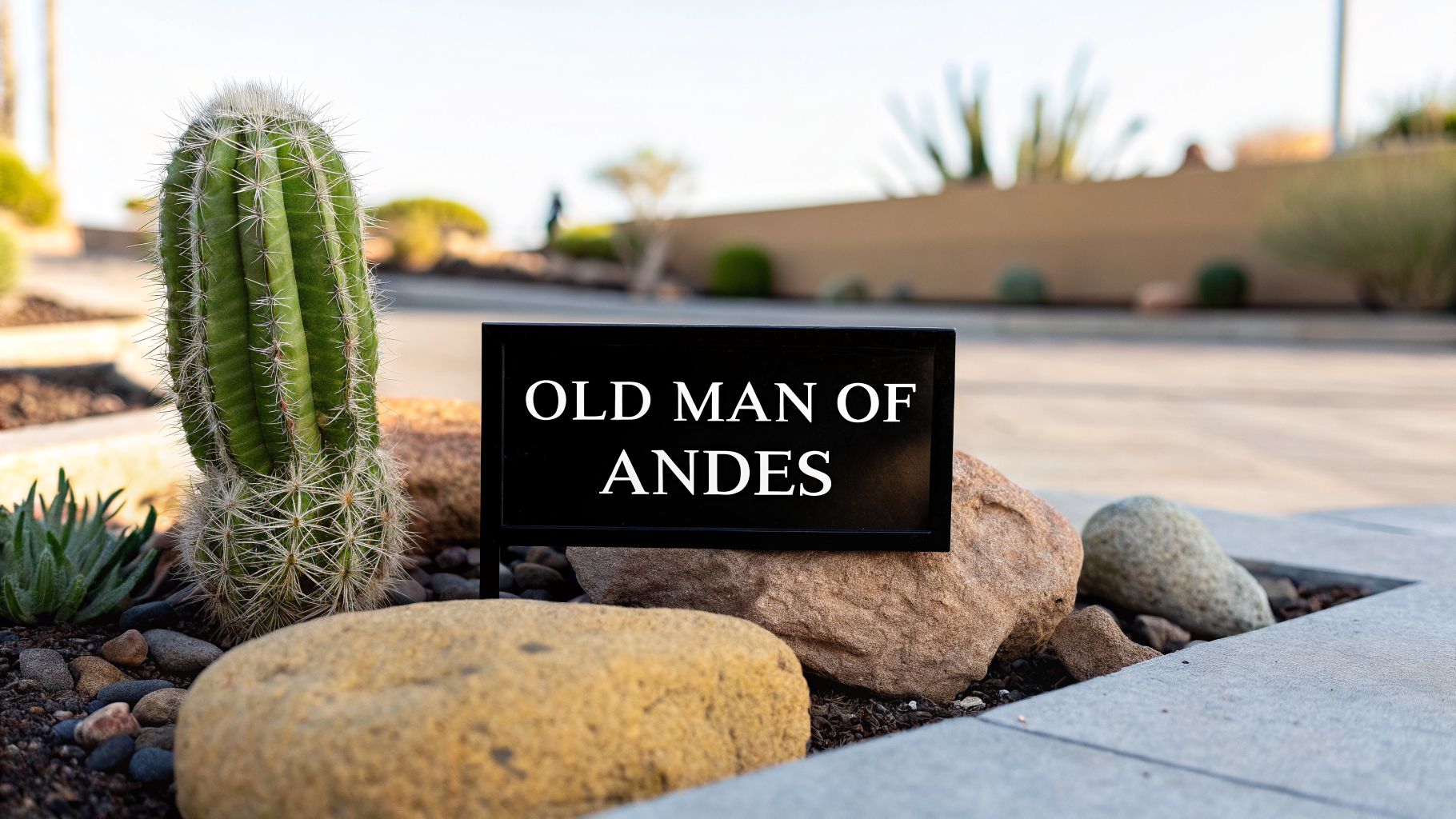 A Grower's Guide to the Old Man of Andes Cactus