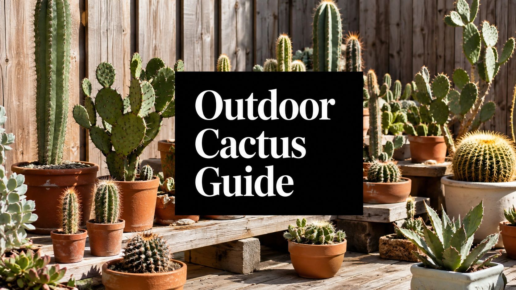 Outdoor Cactus for Sale: A Buyer's Guide to Choosing Well