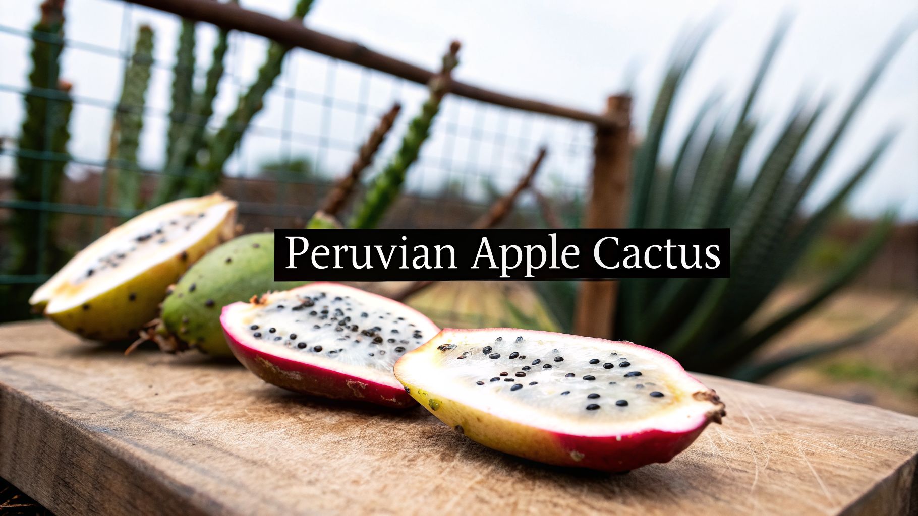 A Guide to Peruvian Apple Cactus Fruit