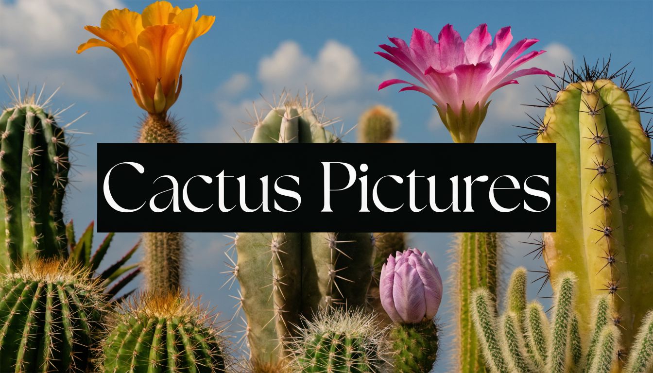 Stunning Pictures of Cactus Plants and Flowers
