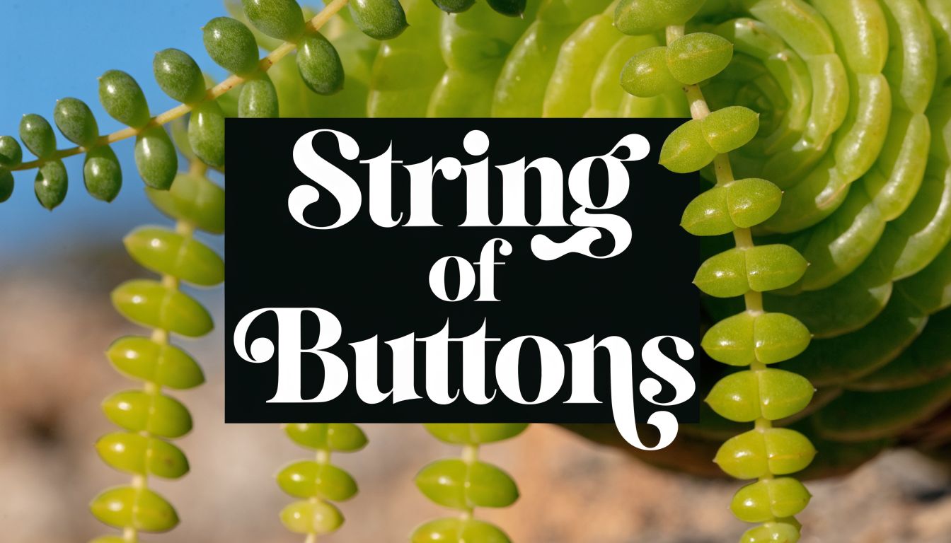 String of Buttons Succulent: A Practical Care Guide