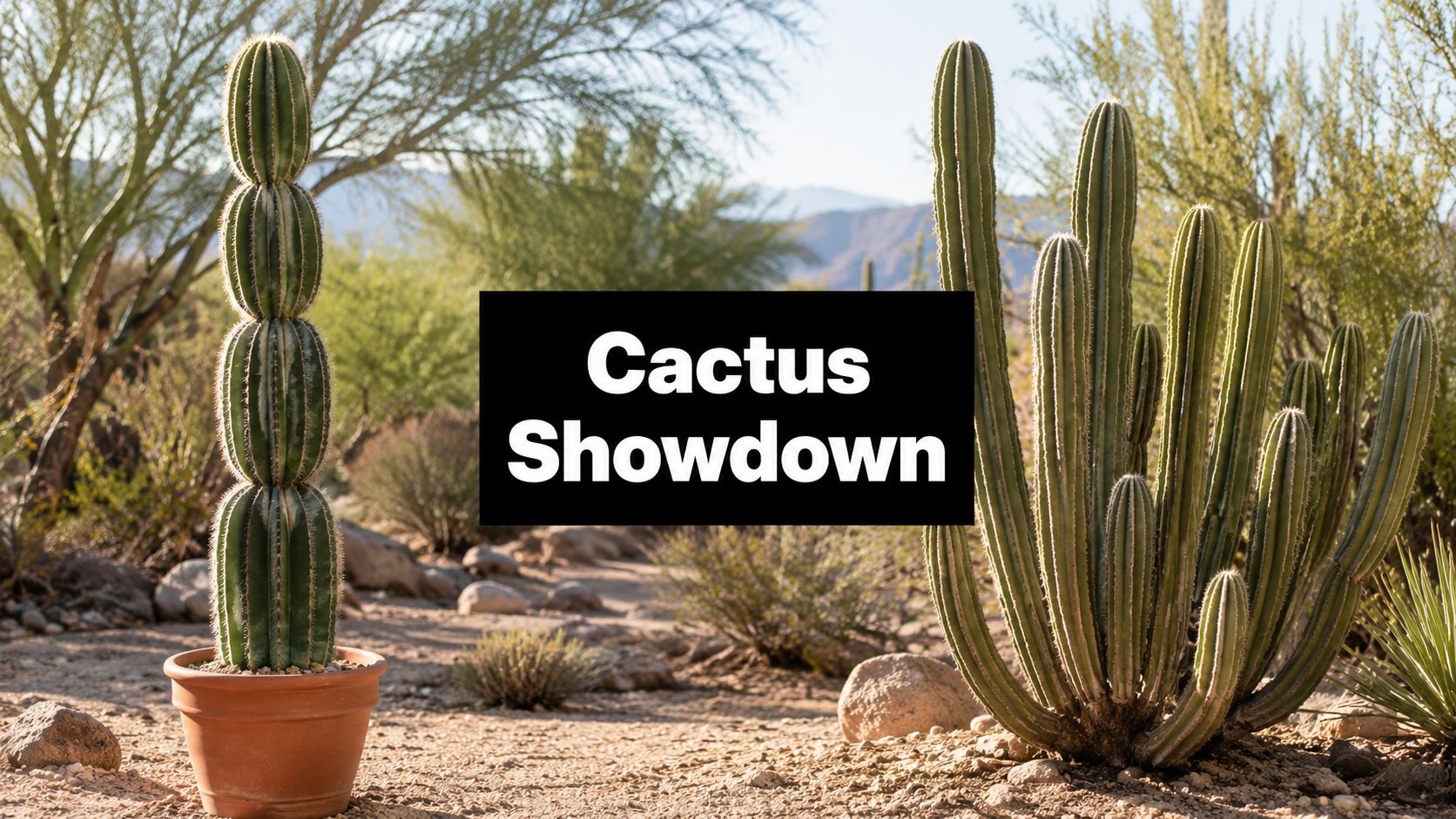 Totem Pole Cactus vs Organ Pipe Cactus: A Buyer's Guide