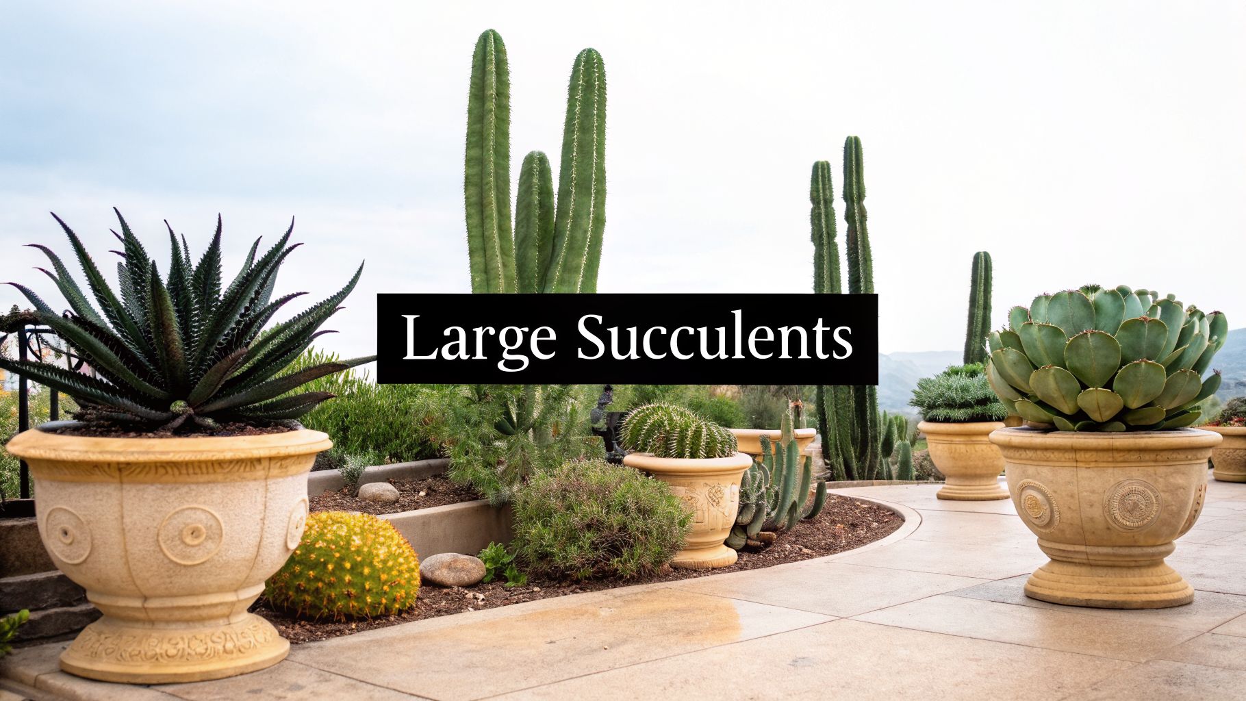 Types of large succulents: Top picks and care tips