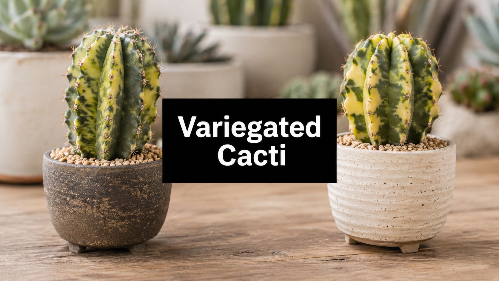 Variegated Cactus Plants: Care, Propagation, & Top Species