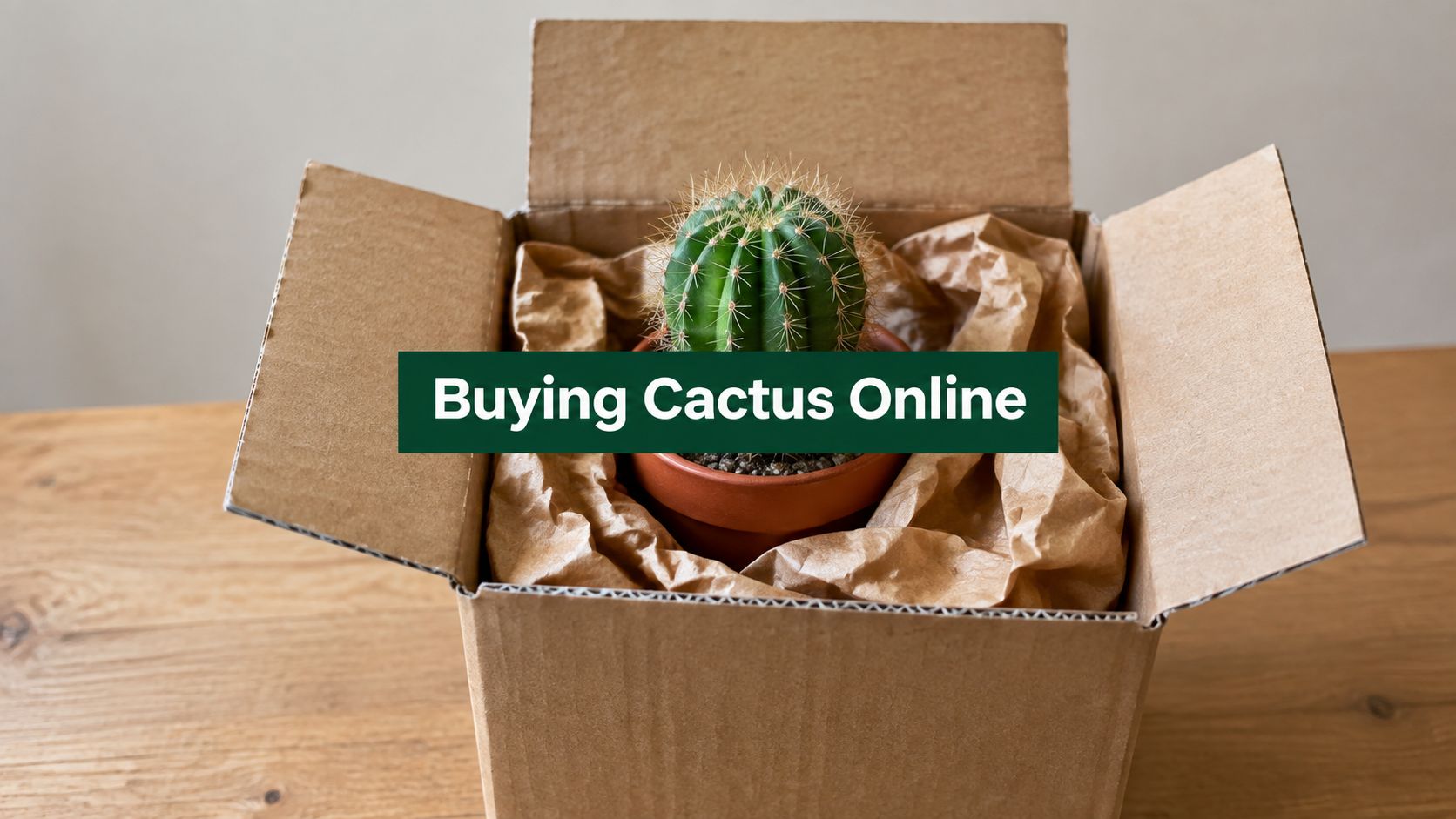What to Expect When Buying Cactus Online