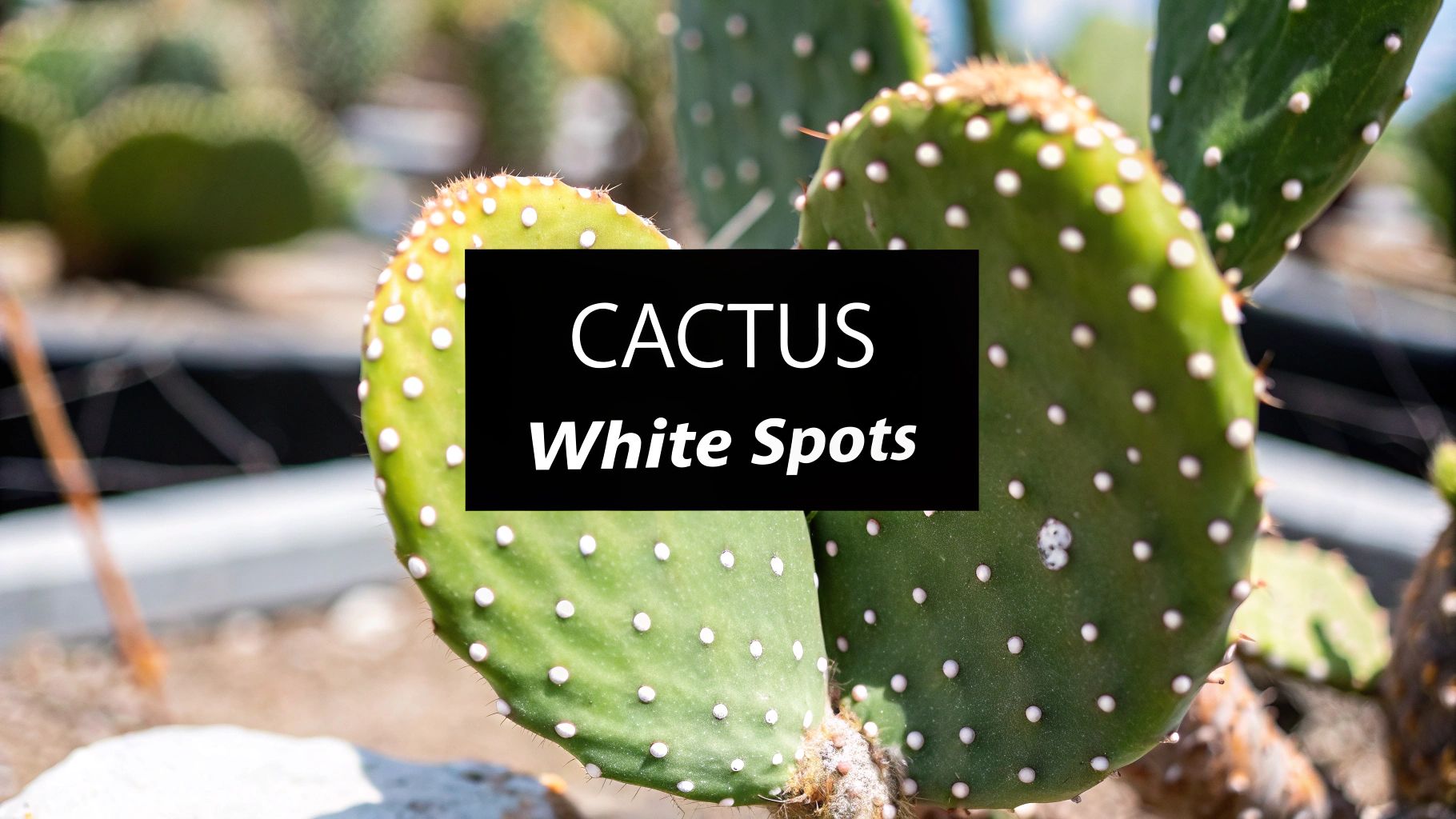White Spots on Cactus: A Diagnostic Guide You Can Trust