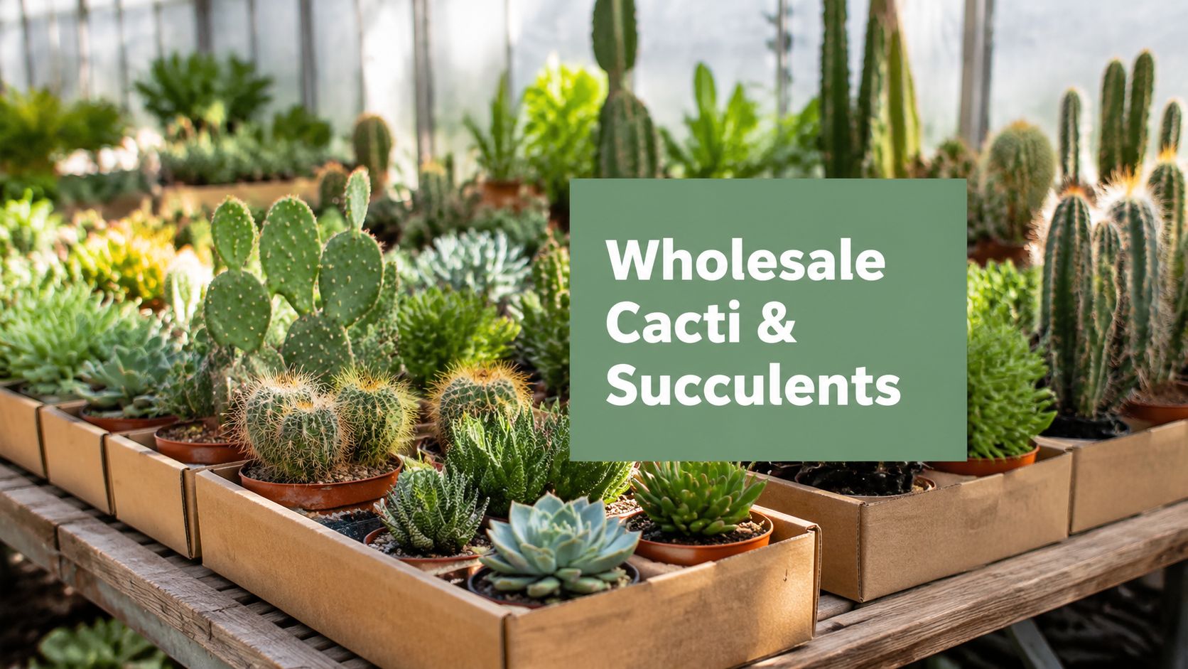 Wholesale Cactus and Succulents: 2026 Buying Guide