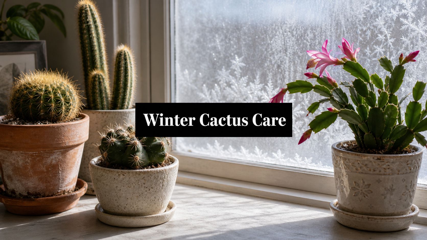 Winter Cactus Care: A Guide for Desert & Holiday Plants