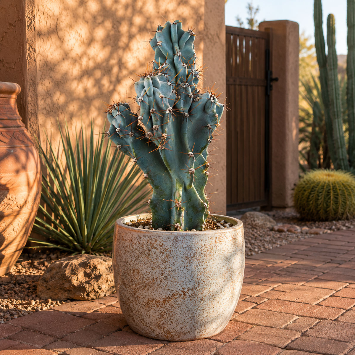 Live Curiosity Cactus with distinctive monstrose branching and sculptural growth.