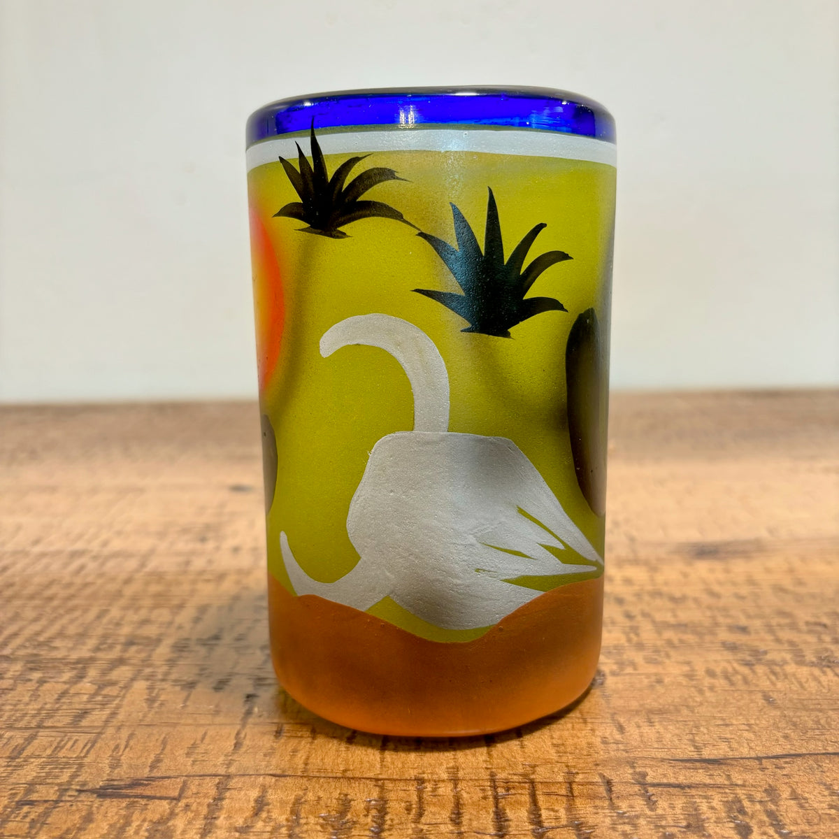 Southwest Saguaro Inspired Drinking Glasses For Sale Online