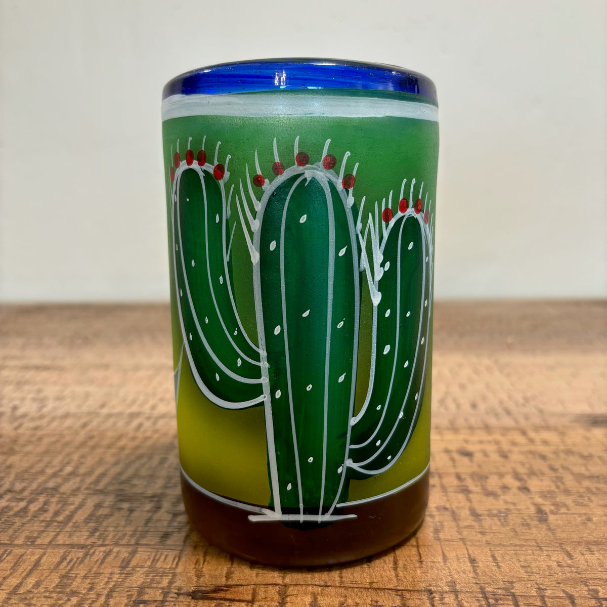Southwest Saguaro Inspired Drinking Glasses For Sale Online