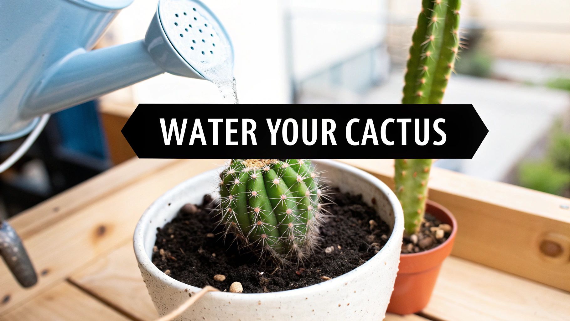 How to Water a Cactus Without Killing It